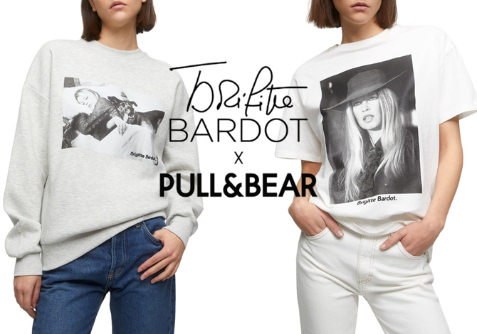 Brigitte BARDOT X Pull & Bear collaboration