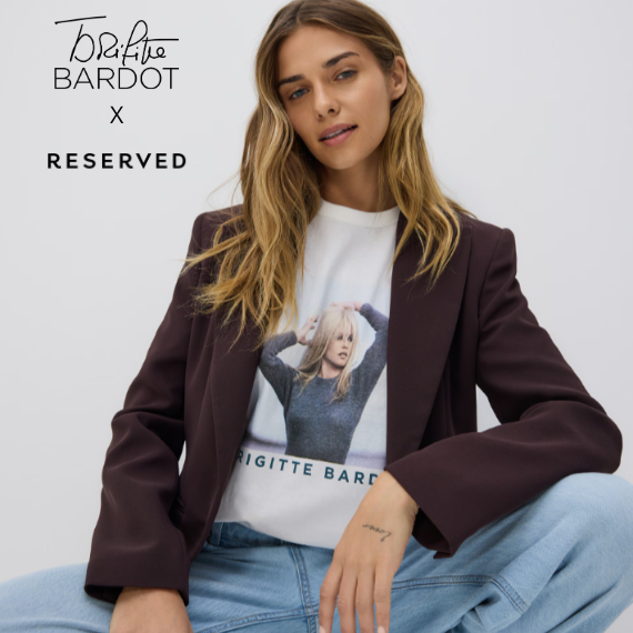Brigitte BARDOT x Reserved